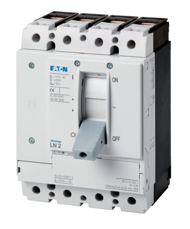 Separator-intrerupator - LN2-4-200-I, Separator-intrerupator, Poli: 3, cu surub, 200 A, IP20,  -25÷70°C