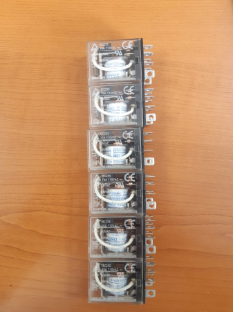 LY2110/120 VAC, releu 10 A, 2 contacte, 110 VAC [3]