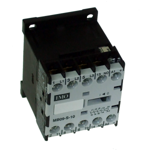 Contactoare - MB09-S-1024, mini contactor 3 poli NO, 4 kW, 9A, 1 Aux NO, bobina 24 V AC = U12/16E…K1