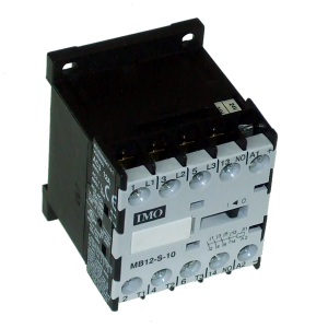 Contactoare - MB12-S-1024, mini contactor 3 poli NO, 5.5 kW, 12 A, 1 Aux NO, bobina 24 V AC = U12/16E…K1