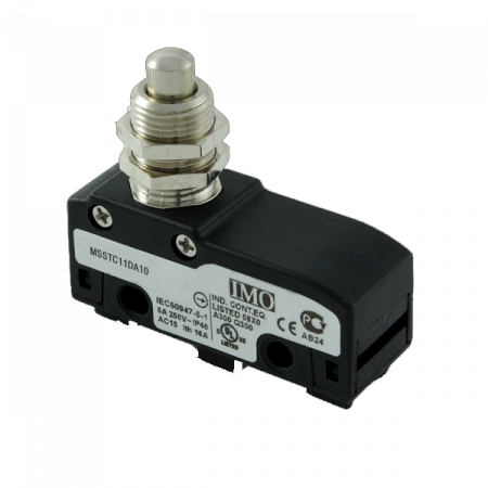 Limitatoare - MSSTC11DA10, Microintrerupator, 1 NO+ NC, terminale cu suruburi, piston