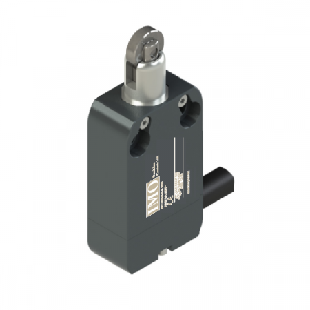 Limitatoare - MAS110A5-RB2, Intrerupator miniatura cu cablu, actionare cu piston cu rola in linie, NO+NC Snap Action, cablu 2m corp metalic