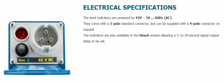 PFG57I-2, PFG577-GF4RA025013- PFG57I  - 42 VAC, Senzori de nivel pentru solide [2]