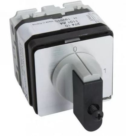 Control si comutatie - PR12, 2 poli, 2 contacte, ON/OFF, 16 A, 48x48 mm, IP 40