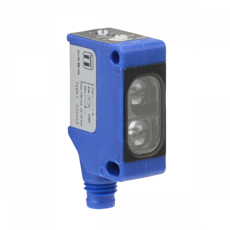 Comunicare Si Masurare - QDID4/0N-0F, Senzor difuz reflexiv, alimentare DC, iesire NPN NO/NC, Sn=1.5m, conector M8