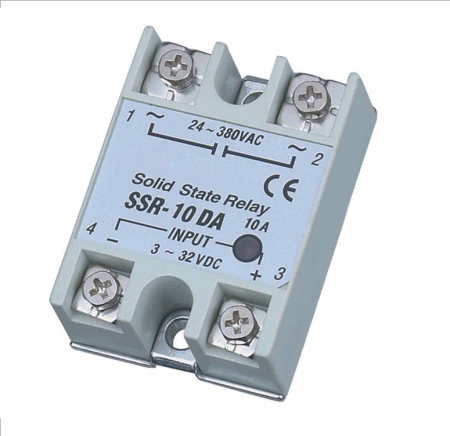 Relee Solid State - SSR-25DA,  relay solid state, 25 A, tens.comanda 3...32 V DC, tens iesire 24...380VAC