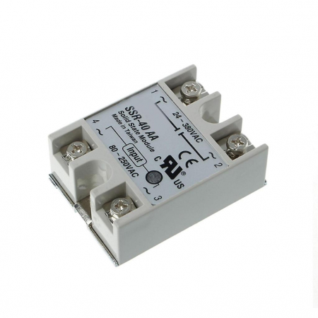 Relee Solid State - SSR-40AA,  relay solid state, 40 A, tens.comanda 80~250VAC, tens iesire 24~380VAC