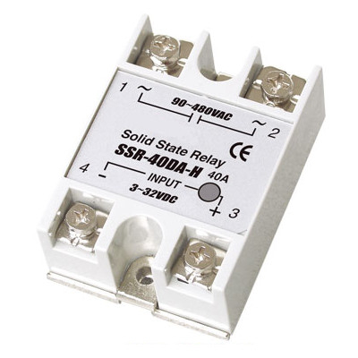 Relee Solid State - SSR-40DA-H,  relay solid state, 40 A, tens.comanda 3...32 V DC, tens iesire 90...480VAC