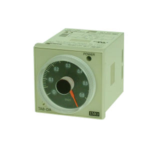 Relee de timp - TA8-DA100-230AC, Releu de timp, 0.06m-12m, 100-230AC, 8 pini, functie True Off Delay
