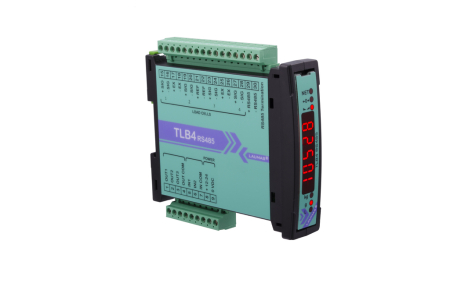 Indicator greutate - Transmitator de greutate model tlb4 cu 4 canale individuale + rs485 + iesire analoga +/- 10 vcc