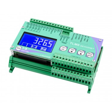 Indicator greutate - Transmitator de greutate model tlm8 cu 8 canale individuale + rs485 + iesire analoga + devicenet