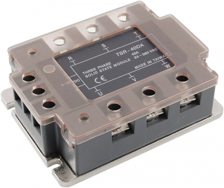Relee Solid State - TSR-40DA,  relay solid state, trifazat, 40 A, tens.comanda 4~32VCD, tens iesire 24~380VAC
