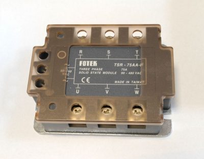 Relee Solid State - TSR-75AA-H, relay solid state, trifazat, 40 A, tens.comanda 80~250VAC 50/60HZ, tens iesire  90~480VAC