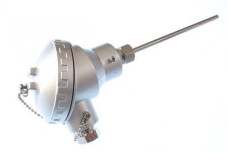 Termocuple si termorezistente - TTR-PT-100-8-250-G1, Termorezistenta Pt100, diametru Ø 8mm, lungime teaca 130 mm, conector G1/2 filet exterior, T -50..300 grade