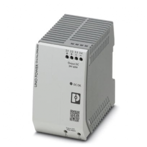 Control si comutatie - UNO-PS/350-900DC/24DC/60W, convertor cu gama larga de intrare 350... 900 VDC, iesire 24 VDC/60 W, montaj sina DIN
