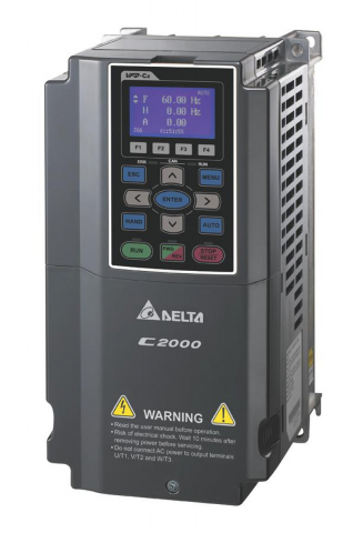 VFD-C2000+ - VFD015C4EA-21, convertizor frecventa, 1.5 kW, IN 3 x 380 VAC, OUT 3 x 380 VAC , HD 4 A, SHD 3 A, filtru EMC