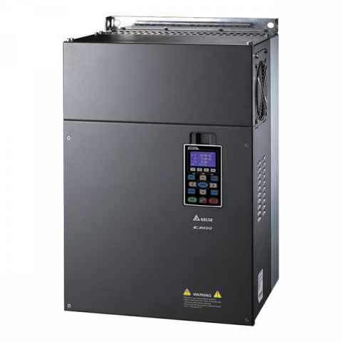 VFD-C2000+ - VFD1850C43A-00, convertizor frecventa, 185 kW, IN 3 x 380 VAC, OUT 3 x 380 VAC , HD 370 A, SHD 310 A, fara filtru EMC