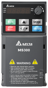 VFD-ME300 - VFD5A5ME43AFSAA, VFD-ME300, 2.2 kW, 380 V, 5.5 A HD, 6.5 A ND, IP20, RS-485, filtru EMC