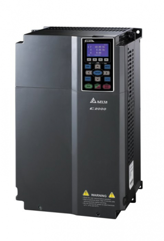 Delta Electronics - VFD900C43A-00, convertizor frecventa, 90 kW, IN 3 x 380 VAC, OUT 3 x 380 VAC , HD 180 A, SHD 150 A, fara filtru EMC