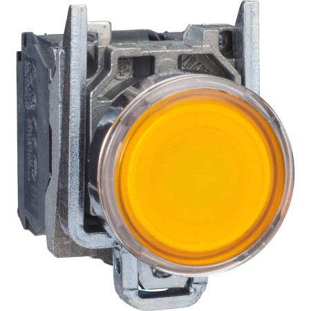 Butoane si accesorii - XB4BW35B5, Comutator acţionat prin apasare, comutator: de siguranta, NC + NO, 22 mm
