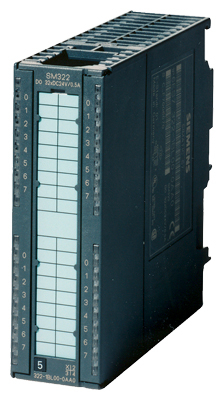 6ES7322-1HH01-0AA0, SIMATIC S7-300, Digital output SM 322, Isolated 16 DO, relay contacts, 1x 20-pole [1]