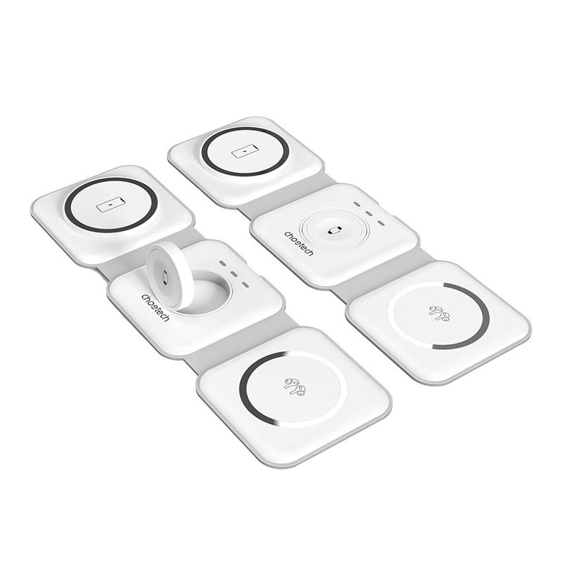 Incarcator prin inductie Choetech T588-F 3in1 magnetic inductive charger 15W [3]