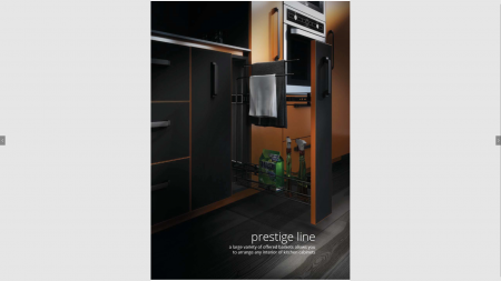 Solutii extractabile - Cos jolly cu port-prosop culoare Antracit
