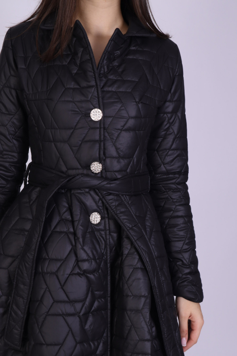 Geaca de fas SABINA cu pliuri [3]