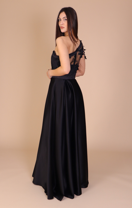 Rochie ALESSIA Lunga, din Tafta si Dantela [3]