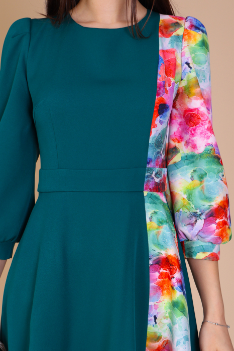 Rochie DASHA Midi, cu Imprimeu, Engros [4]