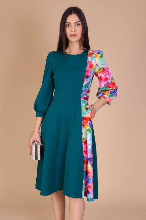 Rochie DASHA Midi, cu Imprimeu, Engros [2]