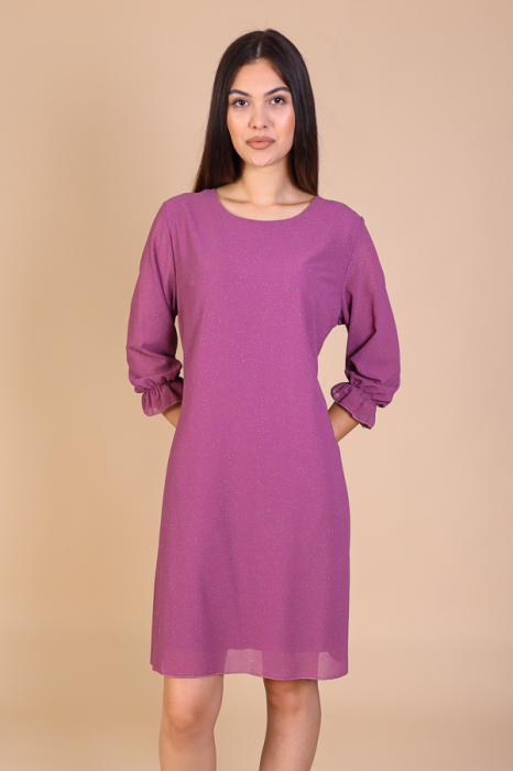 Rochie Dolores Mov, cu Fir Lurex Engros [2]