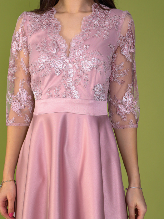 Rochie INNA de Ocazie, din Tafta si Dantela, Engros [3]