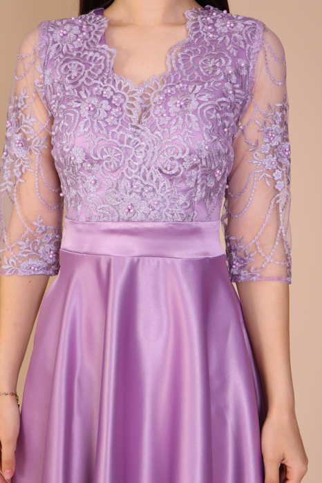 Rochie INNA de Ocazie, din Tafta si Dantela, Engros [3]