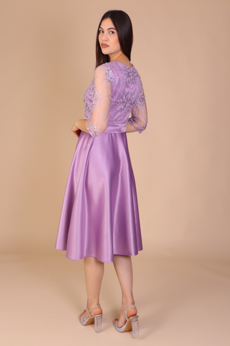 Rochie INNA de Ocazie, din Tafta si Dantela, Engros [4]