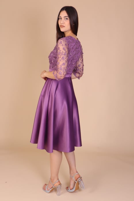 Rochie INNA de Ocazie, din Tafta si Dantela, Engros [4]