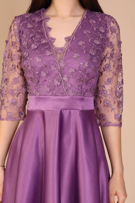 Rochie INNA de Ocazie, din Tafta si Dantela, Engros [3]