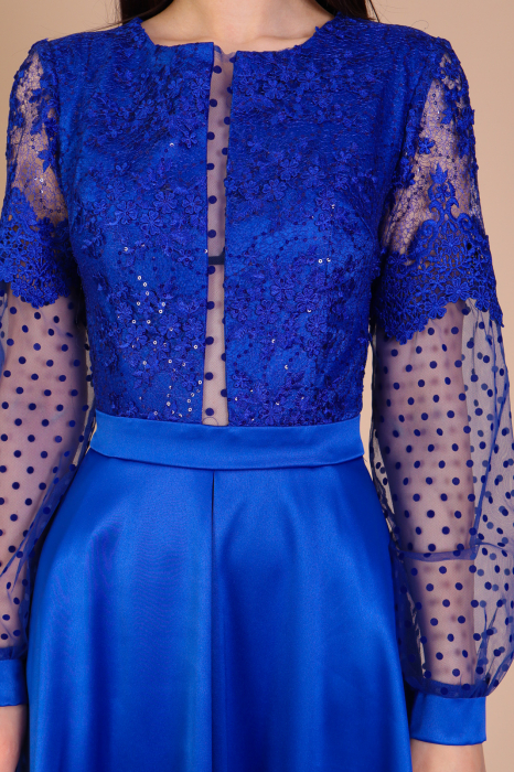 Rochie MARIBEL din Tafta si Dantela – En-Gros | Ella Collection [4]