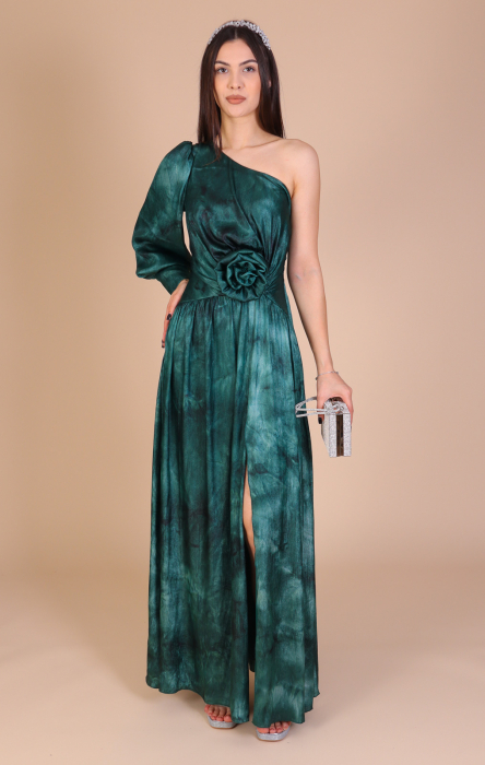 Rochie NOA din Voal Lucios in Degrade, Engros [2]