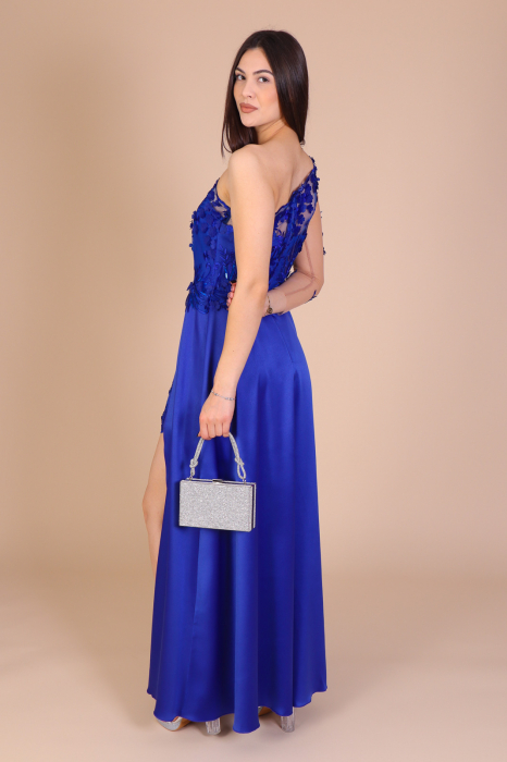 Rochie PAMELA Lunga cu Dantela 3D, Engros [3]