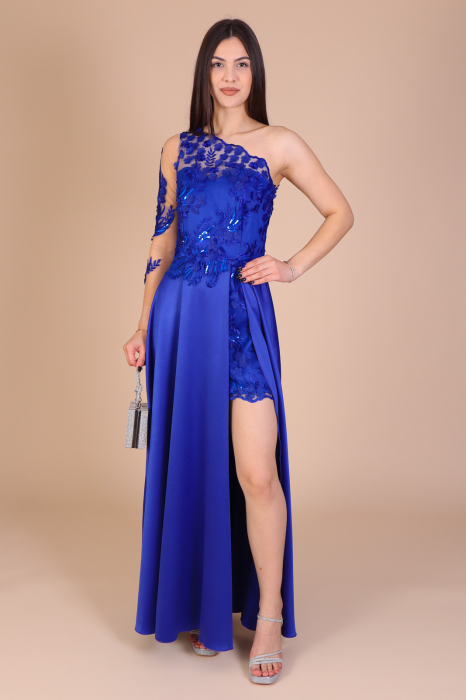 Rochie PAMELA Lunga cu Dantela 3D, Engros [1]