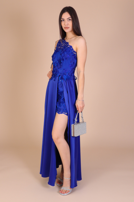 Rochie PAMELA Lunga cu Dantela 3D, Engros [2]