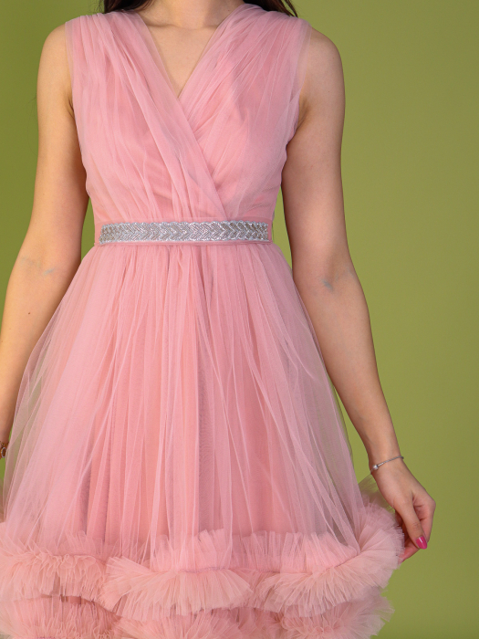 Rochie KELLY din Tulle cu Volanase, Engros [5]