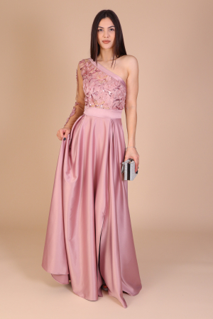 Rochie ALESSIA Lunga, din Tafta si Dantela [1]