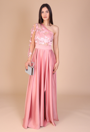 Rochie ALESSIA Lunga, din Tafta si Dantela [1]