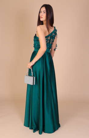 Rochie ALESSIA Lunga, din Tafta si Dantela [2]