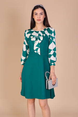 Rochii de Zi - Rochie ANDRADA din Sofa cu Funda, Engros