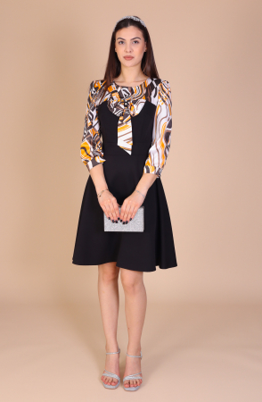 Rochii de Zi - Rochie ANDRADA din Sofa cu Funda, Engros