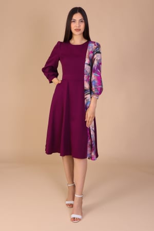 Rochii de Ocazie - Rochie DASHA Midi, cu Imprimeu, Engros