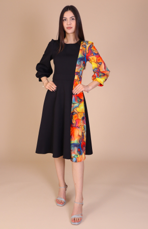 Rochii de Zi - Rochie DASHA Midi, cu Imprimeu, Engros